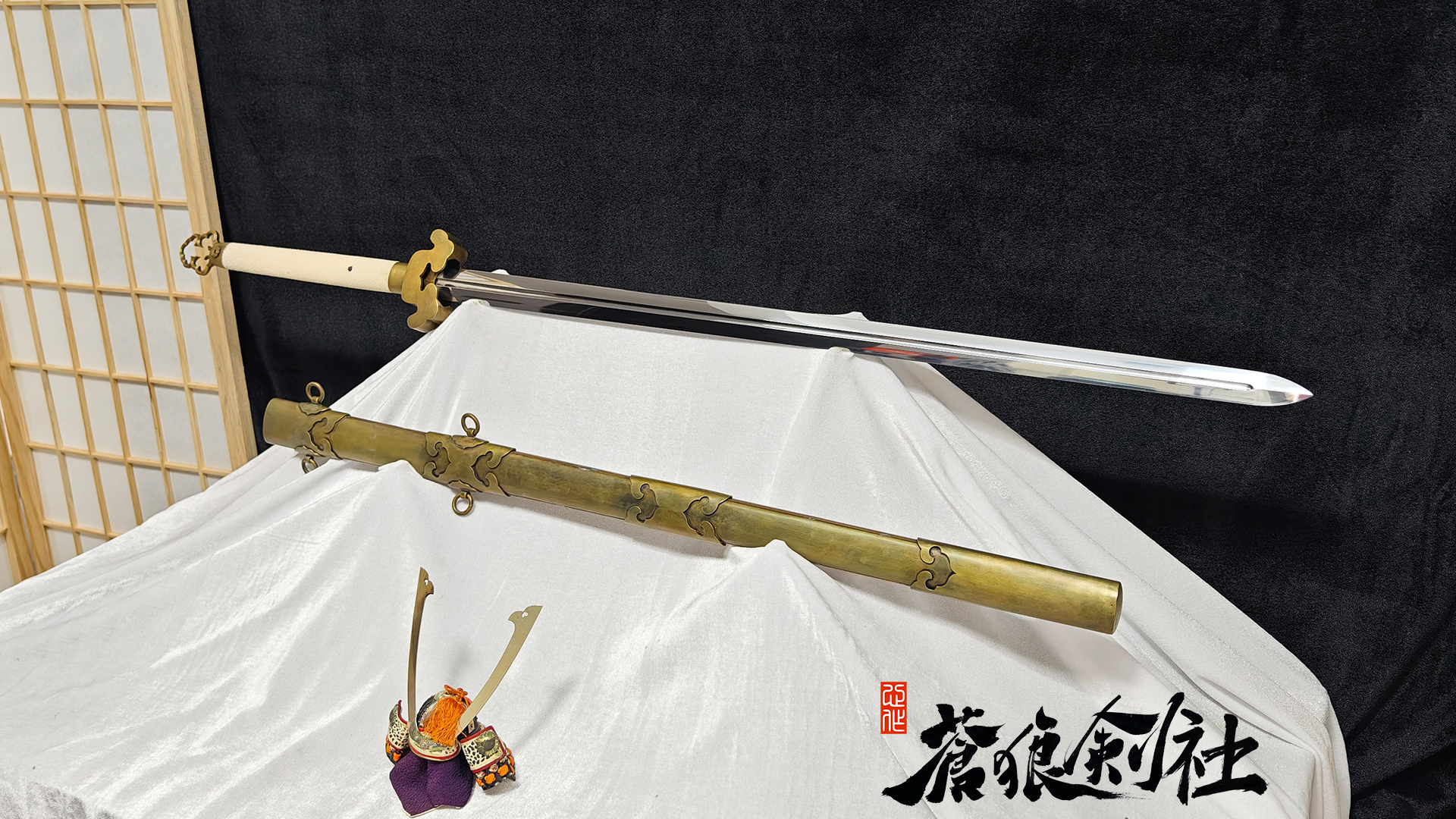 定制展示—双手剑-中式刀剑-蒼狼剑社-日本刀,传统刀剑,真剑修复, 研磨