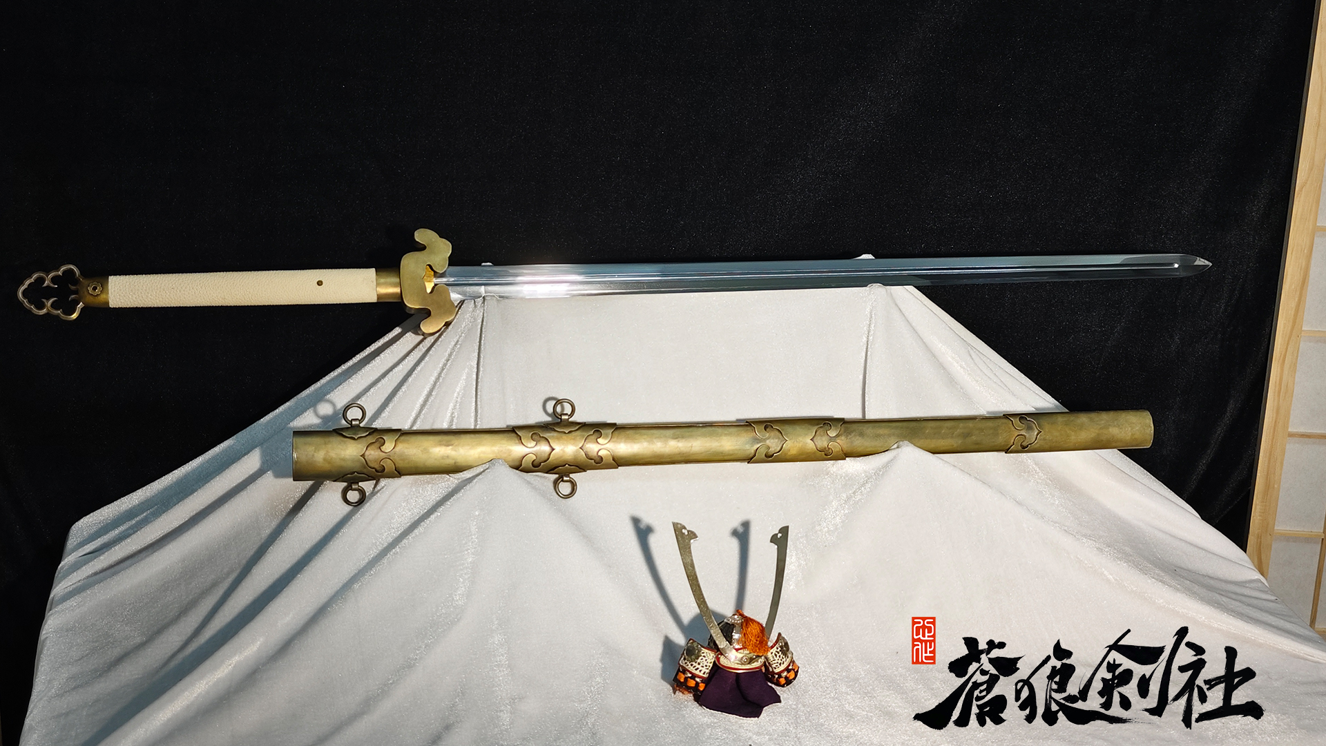 定制展示—双手剑-中式刀剑-蒼狼剑社-日本刀,传统刀剑,真剑修复, 研磨