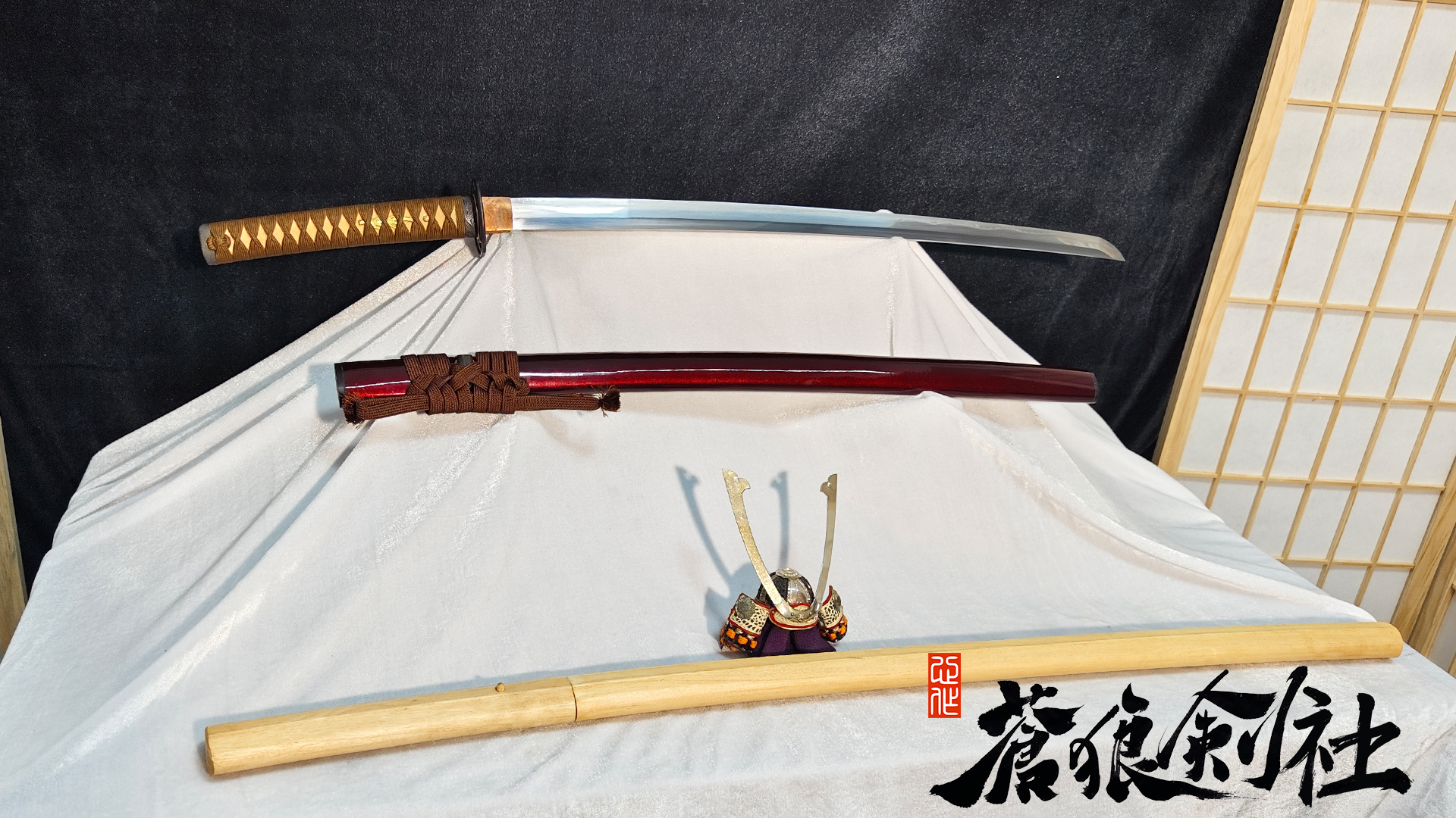 一刀两拵-日本刀-蒼狼剑社-日本刀,传统刀剑,真剑修复, 研磨