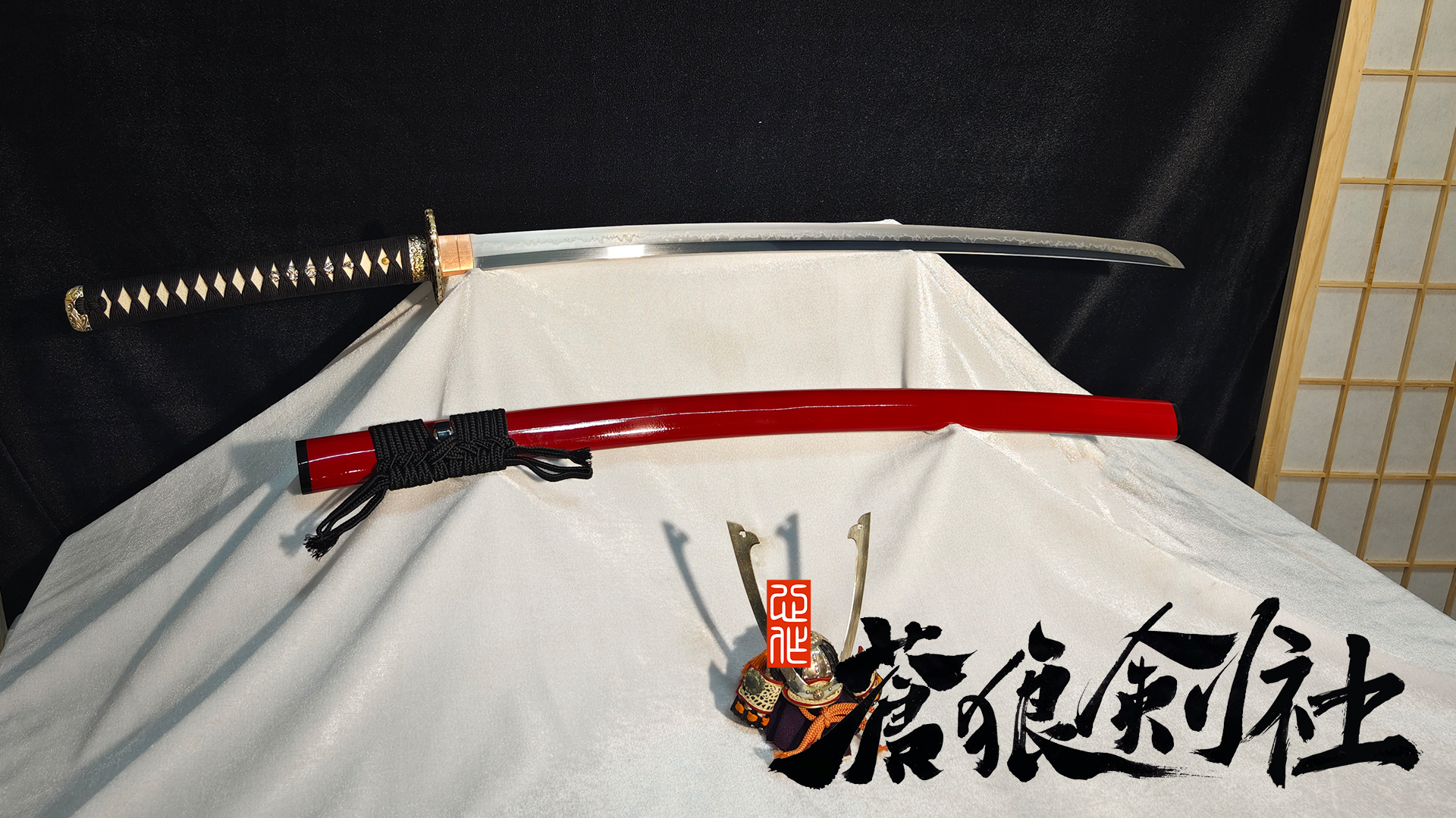 定制展示—自选刃纹打刀三号-日本刀-蒼狼剑社-日本刀,传统刀剑,真剑修复, 研磨