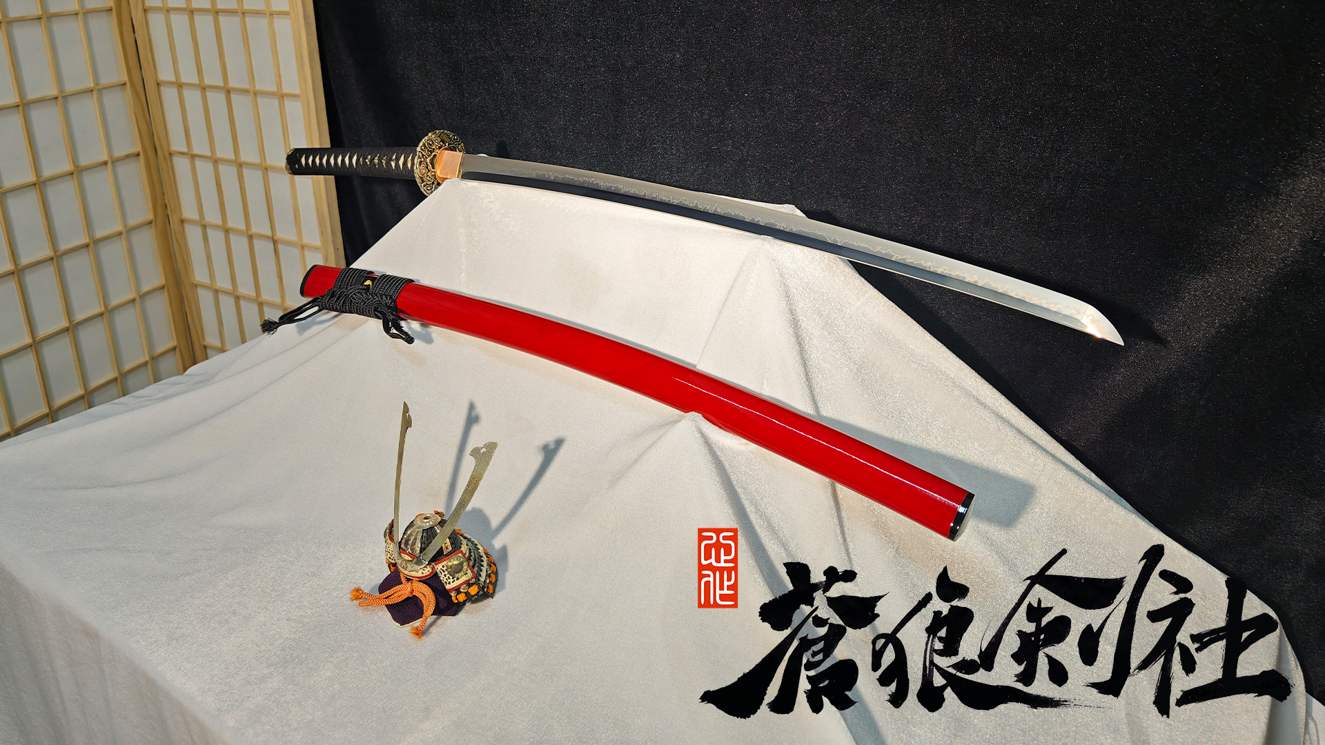 定制展示—自选刃纹打刀三号-日本刀-蒼狼剑社-日本刀,传统刀剑,真剑修复, 研磨