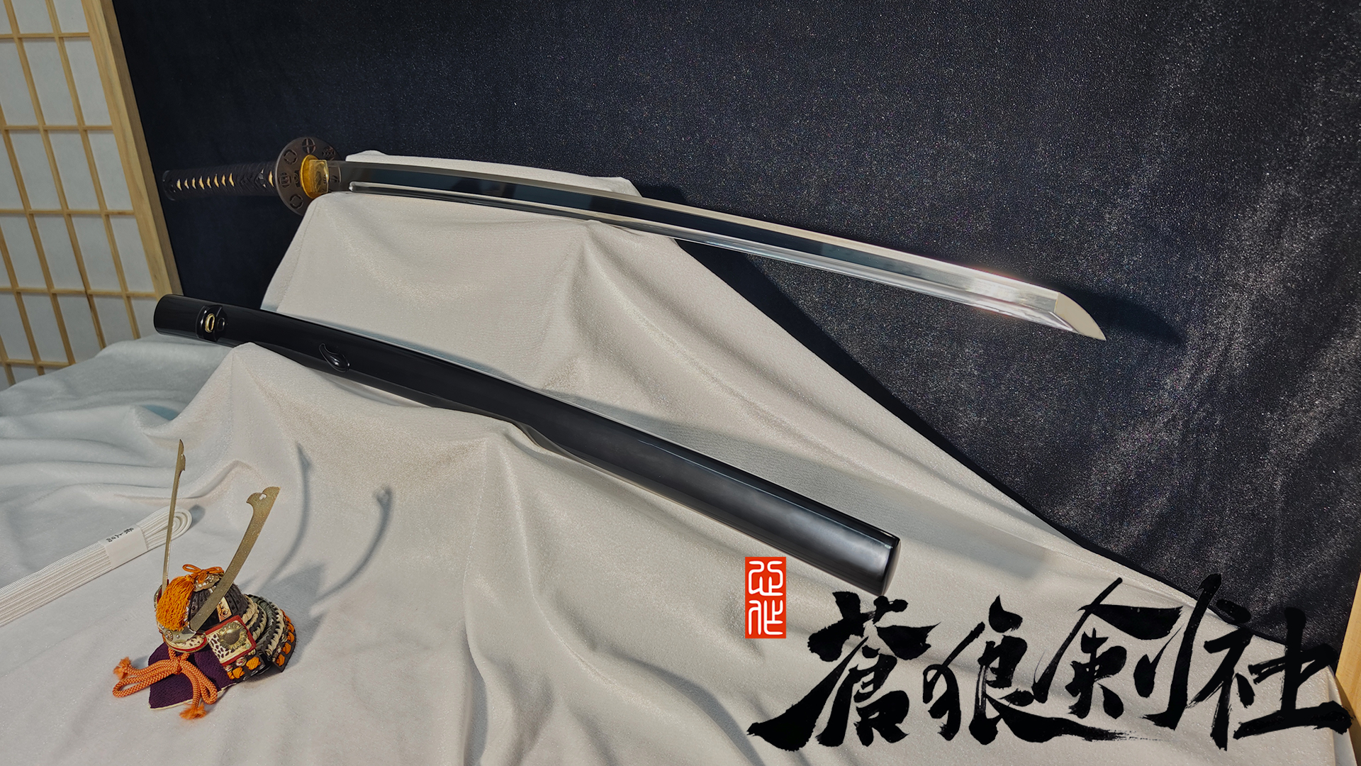 拵比条贵十倍的锰钢刀-日本刀-蒼狼剑社-日本刀,传统刀剑,真剑修复, 研磨